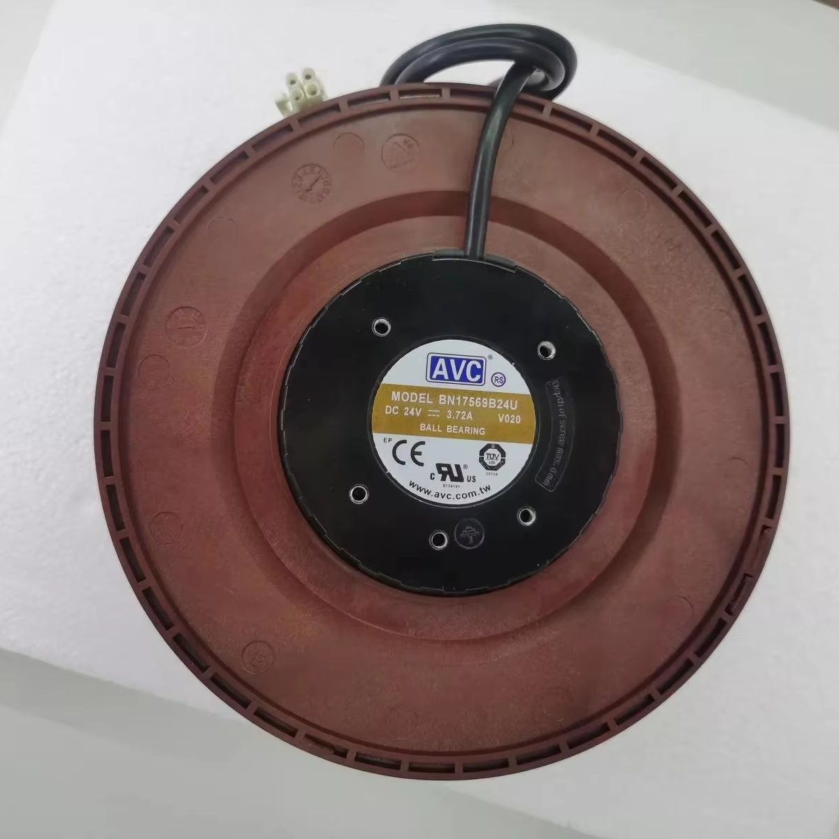 AVC Diameter175x68mm BN17569B24U DC24V 3.72A 4-wire Inverter Centrifugal Turbo Fan Blower Fan